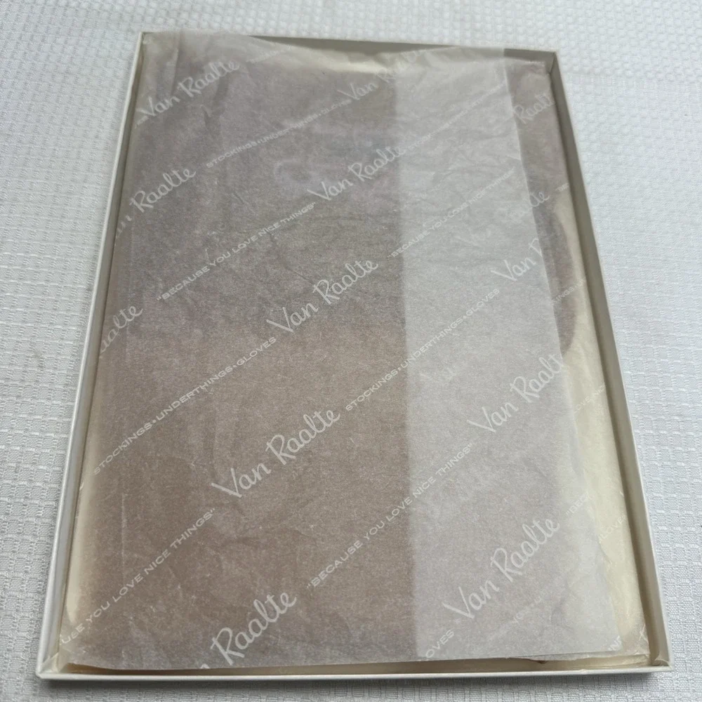 Vtg‎ 50s VAN RAALTE Nines Highlight 9.5M Nylon Hose Stockings Seam New Box